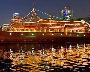 Combo Tours Enjoy Full Day Abu Dhabi City Tour - Louvre and Night Dhow Cruise