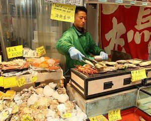 Dotonbori, Kuromon Market, Hozenji Yokocho Food Walking Tour