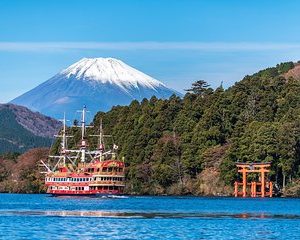 Mt Fuji and Hakone 1-Day Bus Tour return by Bullet Train (Shinkansen)