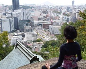 Mt. Futaba mountain walk and luck power spot yoga experience