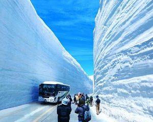 (Spring Only) 1-Day Snow Walls of Tateyama-Kurobe Alpine Route Tour