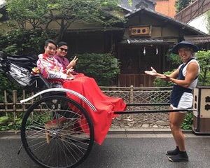 [Asakusa Experience Tour] Sushi making experience + Asakusa rickshaw tour