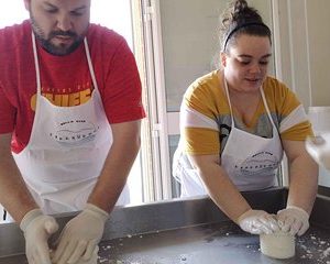 Cheese & ricotta making - Teramo (Abruzzo) Italy