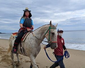 Experience Horseback Riding with Samurai Costume in Japan