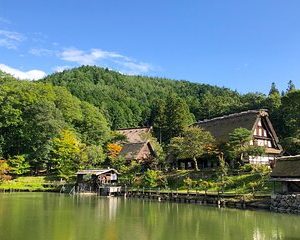 Hida Folk Village Museum Passes in Takayama Japan