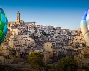 Matera balloon flight for small groups