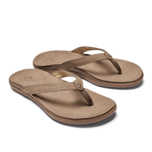 OluKai 'Aukai Sandals Womens | Tan | 6 | Christy Sports