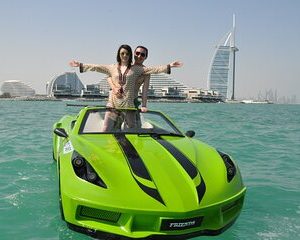 Private Tour Dubai in Jet Car 60min: Burj Al Arab to Atlantis