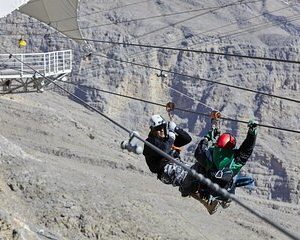 Private Tour Jebel Jais Zipline Flight World's Longest From Dubai