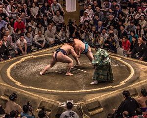 Sumo Tournament Experience in Osaka