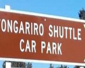 Tongariro Crossing Parking lot & Shuttle one way