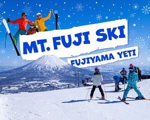 Fujiyama Snow Resort Yeti Winter Ski Day Tour from Tokyo Japan